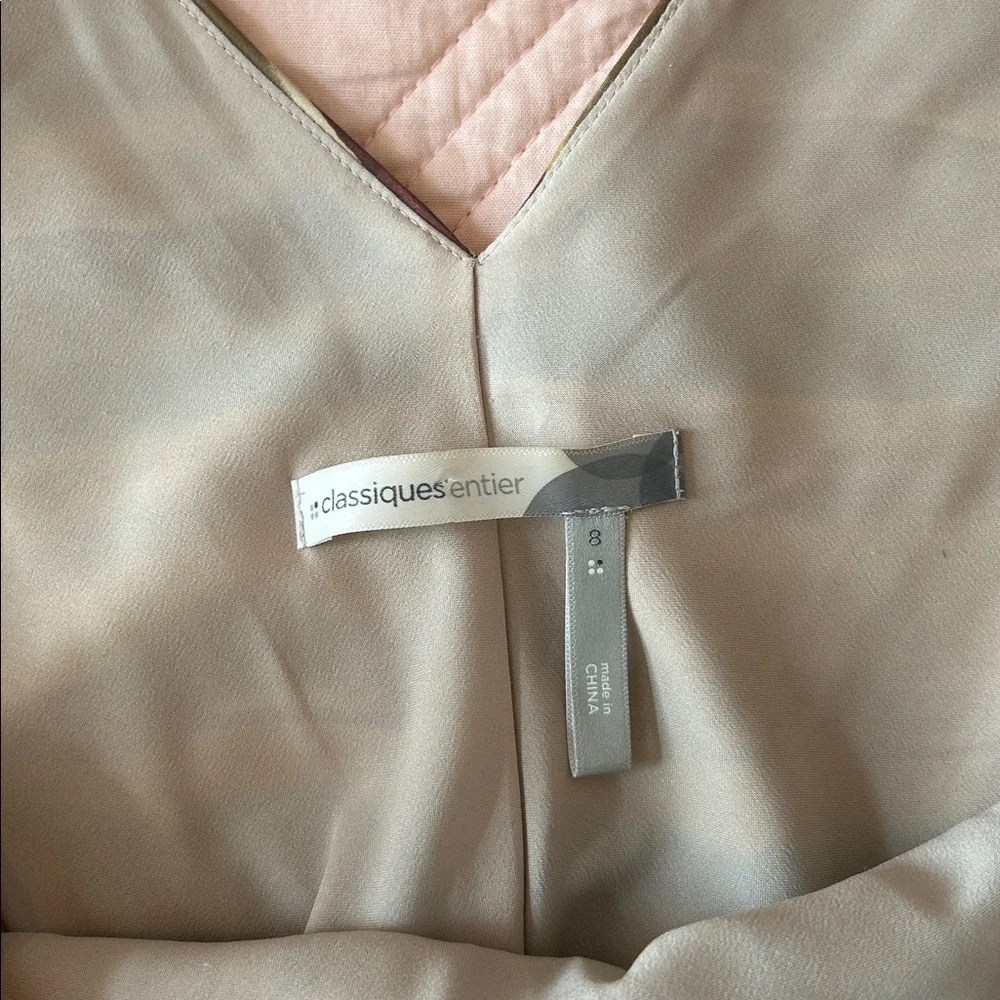 GUC Anthropologie Classiques Entier 100% Silk Dress(size 8) - Picture 6 of 7